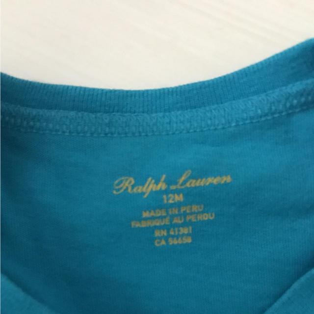 Ralph Lauren(ラルフローレン)のラルフローレン Ｔシャツ キッズ/ベビー/マタニティのベビー服(~85cm)(Ｔシャツ)の商品写真