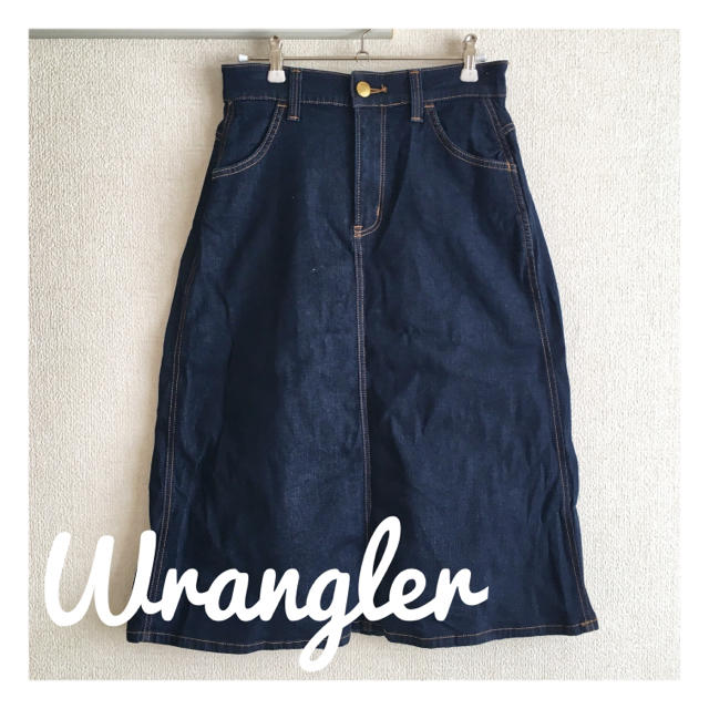 Wrangler(ラングラー)のWrangler デニムスカート レディースのスカート(ひざ丈スカート)の商品写真