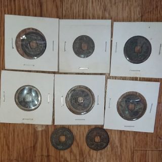 古銭  寛永通宝 8枚(貨幣)