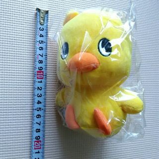 ニッシンショクヒン(日清食品)のひよこちゃん　ぬいぐるみ　日清　値下げ(キャラクターグッズ)