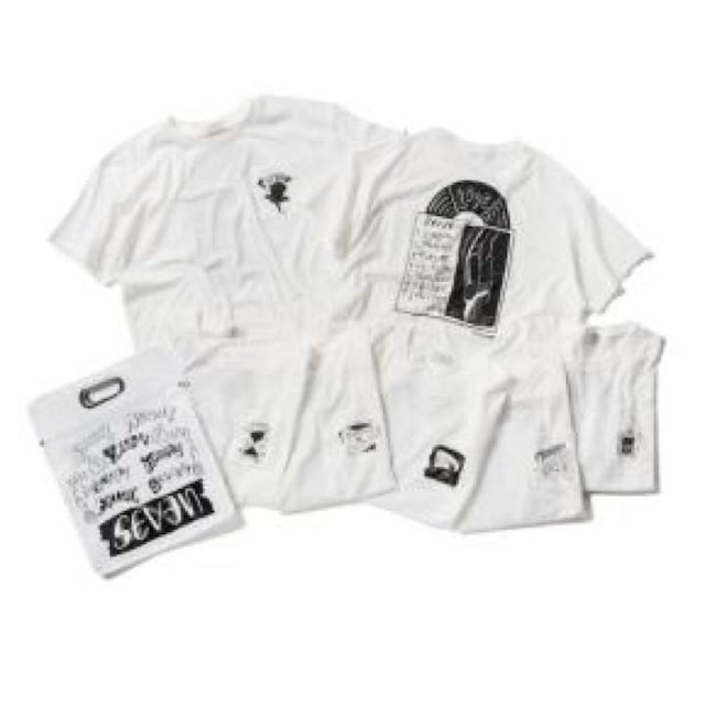 SEVEN 7DAYS Tシャツ 白 Mサイズ エンタメ/ホビーのタレントグッズ(ミュージシャン)の商品写真