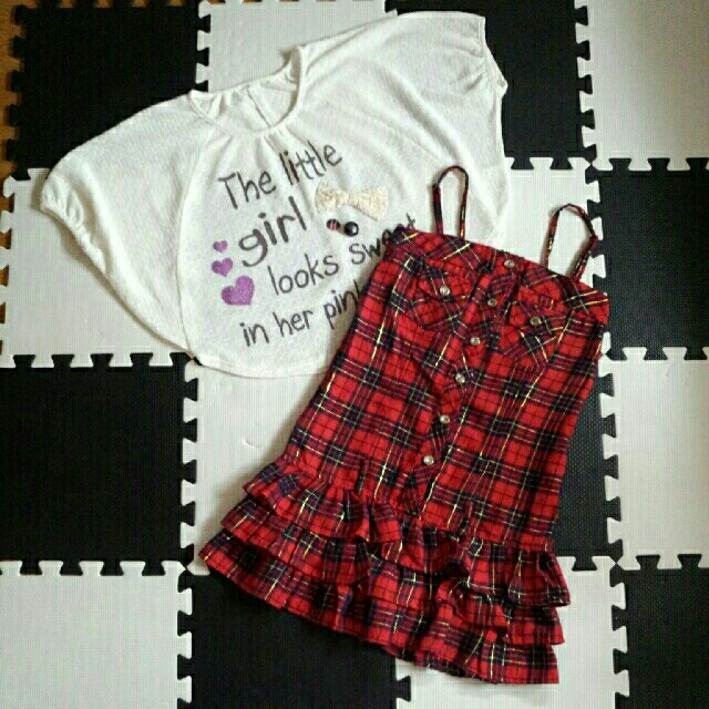 女の子 まとめ売り size140、150、160、S キッズ/ベビー/マタニティのキッズ服女の子用(90cm~)(Tシャツ/カットソー)の商品写真