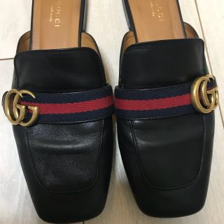 グッチ(Gucci)のGUCCI グッチ スリッパ 美品39 スリッポン(スリッポン/モカシン)