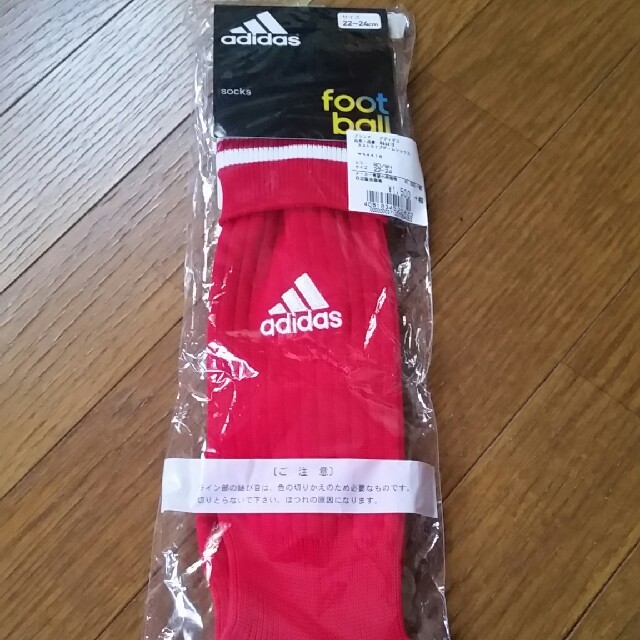 adidas(アディダス)のadidasサッカーソックス スポーツ/アウトドアのサッカー/フットサル(その他)の商品写真