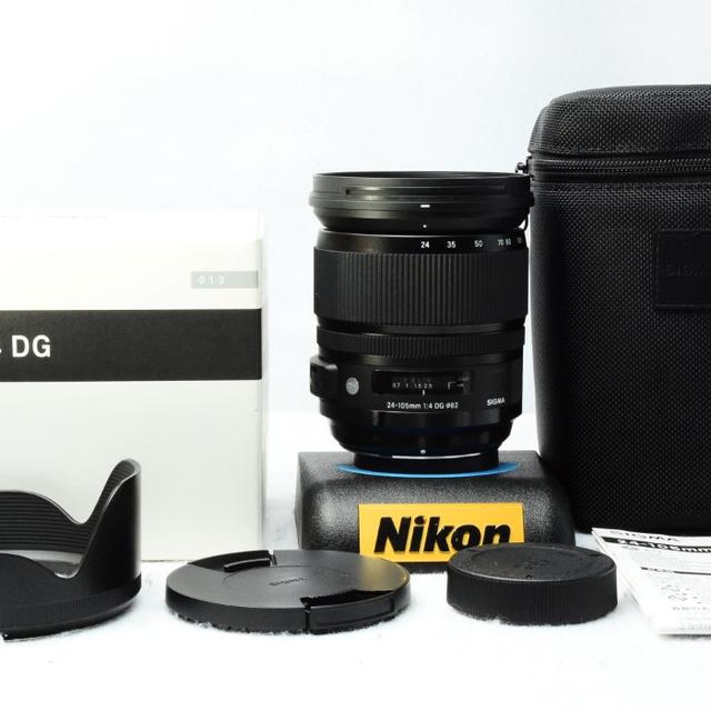 贅沢 24-105mm SIGMA 極上美品 F4 Nikon Art OS DG レンズ(ズーム