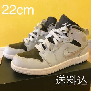 ナイキ(NIKE)の中古 NIKE JRODAN1 22cm ジュニアサイズ(スニーカー)