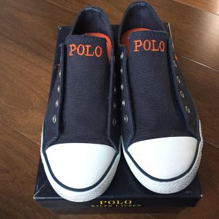 ポロラルフローレン(POLO RALPH LAUREN)のラルフローレン スニーカー　スリッポン　 22cm (スニーカー)