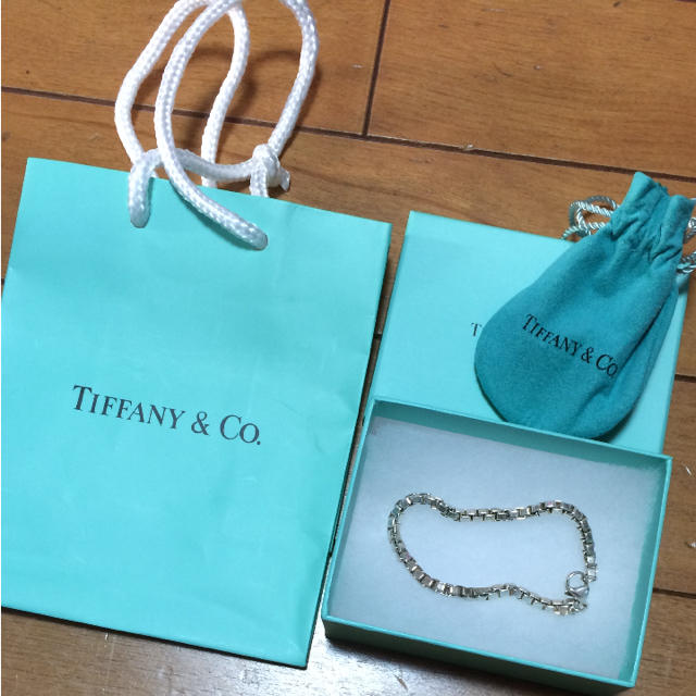 Tiffany & Co. - 【極美品】ティファニー ベネチアンリンク Tiffany & Co. - 【極美品】ティファニー ベネチアンリンク