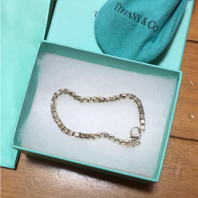 Tiffany & Co.(ティファニー)の【極美品】ティファニー ベネチアンリンク ブレスレット シルバー 人気 あゆ愛用 レディースのアクセサリー(ブレスレット/バングル)の商品写真