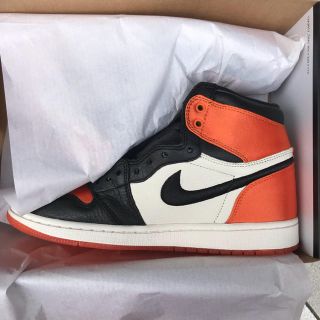 ナイキ(NIKE)の25.5cm WMNS AIR JORDAN 1 RE HI OG SL サテン(スニーカー)