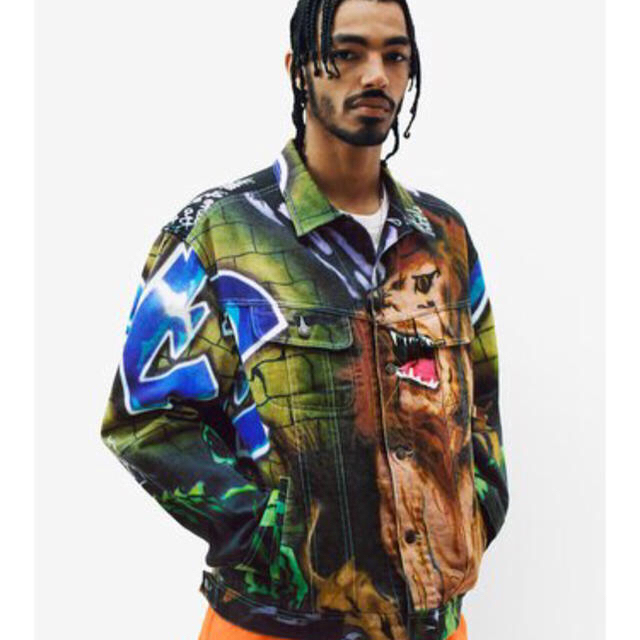 Supreme(シュプリーム)のSupreme Lion's Den Denim シュプリーム メンズのジャケット/アウター(Gジャン/デニムジャケット)の商品写真