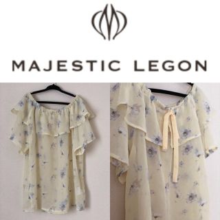 マジェスティックレゴン(MAJESTIC LEGON)のマジェスティックレゴン 本日限定値下げ(シャツ/ブラウス(半袖/袖なし))