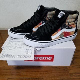 シュプリーム(Supreme)の27.5 supreme vans Sk-8hi Blood and semen(スニーカー)