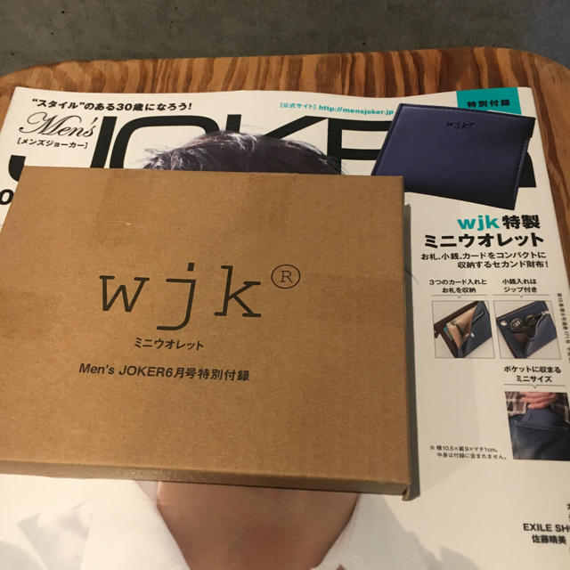 wjk(ダブルジェーケー)のmen's joker wjk ミニウォレット メンズのファッション小物(コインケース/小銭入れ)の商品写真