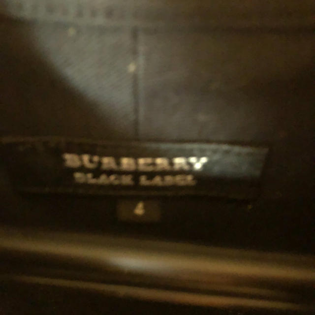 BURBERRY BLACK LABEL(バーバリーブラックレーベル)のブラックレーベル バーバリー シャツ ブラック メンズのトップス(シャツ)の商品写真