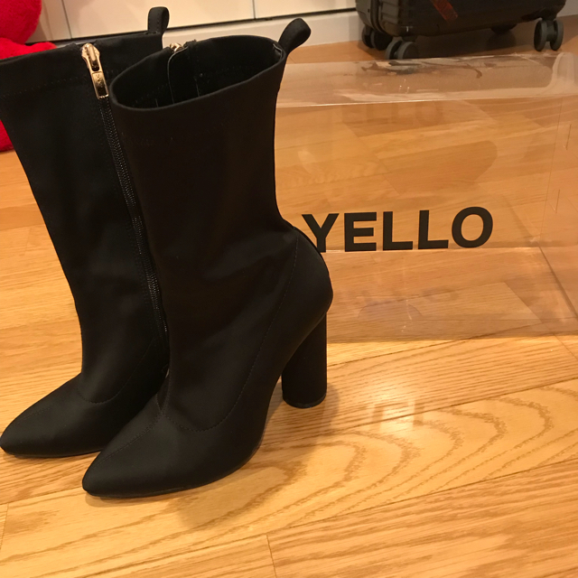 Yellow boots(イエローブーツ)のYELLO SHOES 👢 TOKYO BLACK レディースの靴/シューズ(ブーツ)の商品写真