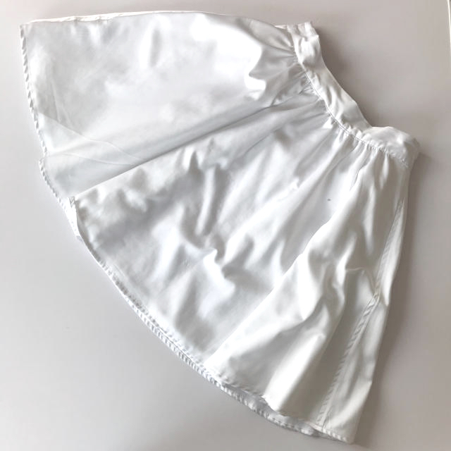 リバーシブル チェック ホワイトスカート レディースのスカート(ミニスカート)の商品写真