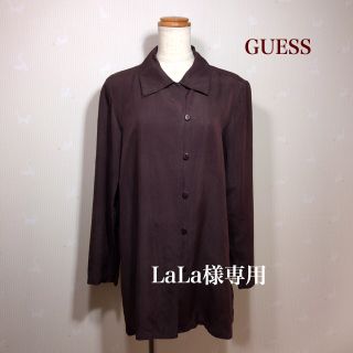 ゲス(GUESS)のGUESS シルク シャツ ☆ ジャケット(シャツ/ブラウス(長袖/七分))