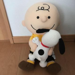 スヌーピー(SNOOPY)の新品❗️チャーリーブラウンとスヌーピーのハグぬいぐるみ(ぬいぐるみ)