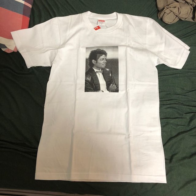 supreme マイケルジャクソン Tシャツ白 岩田着同型同色 新品未使用トップス