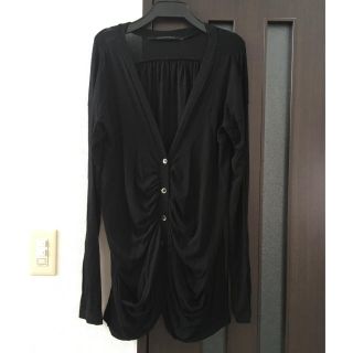 イェッカヴェッカ(YECCA VECCA)のイェッカヴェッカ♡黒ロングカーディガン(カーディガン)