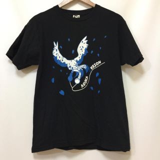 クロス(CROSS)のASUKA アスカ KEION けいおん 後夜祭 Tシャツ 黒 M 国内古着(Tシャツ/カットソー(半袖/袖なし))