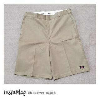 ディッキーズ(Dickies)のDickies ハーフパンツ【カーキ】(ショートパンツ)