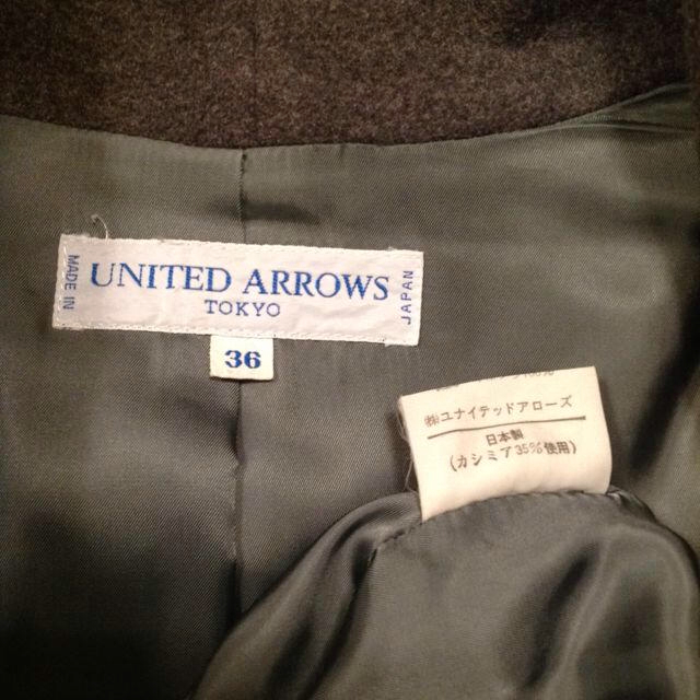 UNITED ARROWS(ユナイテッドアローズ)のARROWSオーバーコート レディースのジャケット/アウター(ロングコート)の商品写真