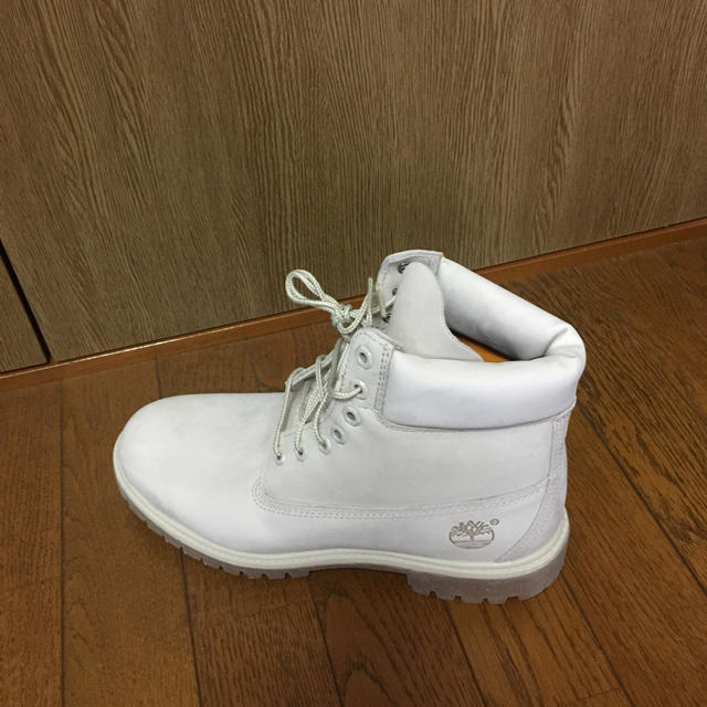 Timberland - 【新品】ティンバーランド メンズブーツ27cm 白（オフ