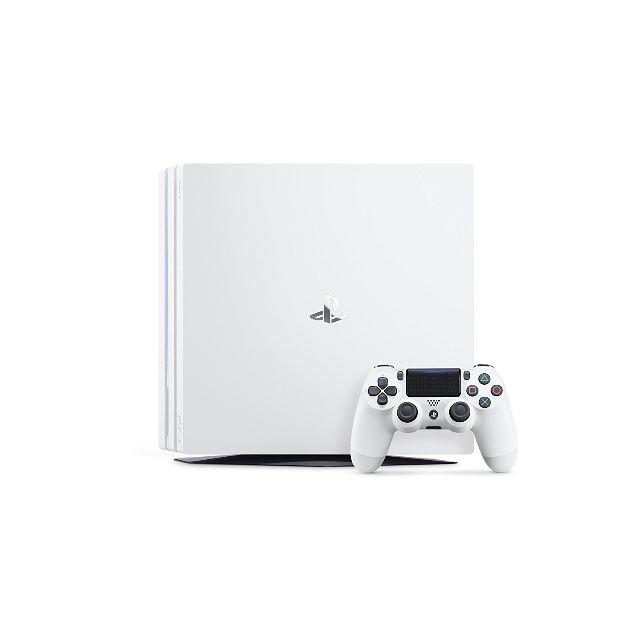 家庭用ゲーム機本体【限定】PlayStation 4 Pro グレイシャー・ホワイト 1TB