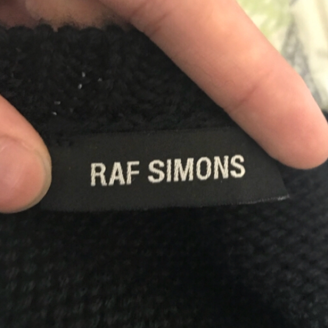 RAF SIMONS(ラフシモンズ)のraf simons NY ポンチョ メンズのトップス(ニット/セーター)の商品写真