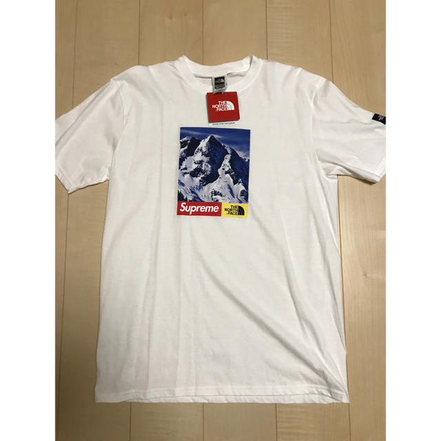 通販新品 supreme The North Face Tシャツ 白 M メンズ