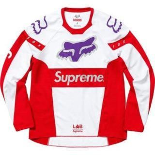 シュプリーム(Supreme)のSupreme Fox Racing Moto Jersey Top RED S(その他)