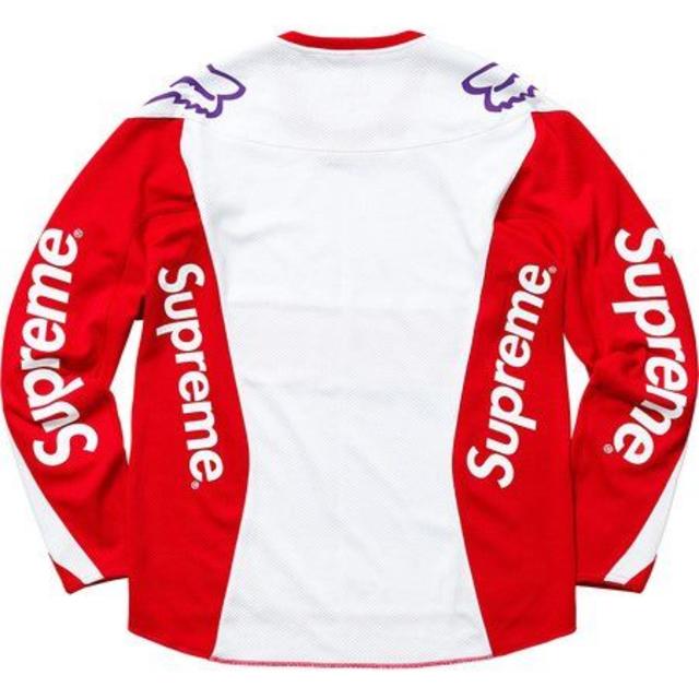 Supreme(シュプリーム)の希少XL【送料込】supreme fox racing red  フォックス メンズのトップス(Tシャツ/カットソー(七分/長袖))の商品写真