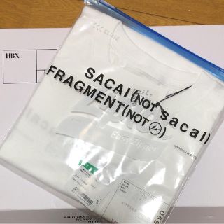 サカイ(sacai)のsacai × fragment Tee(Tシャツ/カットソー(半袖/袖なし))