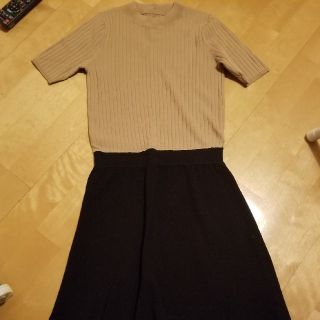 プラステ(PLST)のPLST❤新品春夏ニットワンピース(ひざ丈ワンピース)