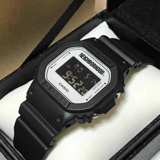 NEIGHBORHOOD x CASIO G-SHOCK DW-5600 黒白 | フリマアプリ ラクマ