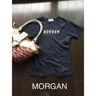 モルガン(MORGAN)のお値下げ中！MORGAN✨黒 Tシャツ✨モルガン(Tシャツ(半袖/袖なし))
