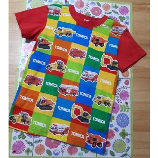 タカラトミー(Takara Tomy)の【USED】トミカTシャツ【120size】(Tシャツ/カットソー)