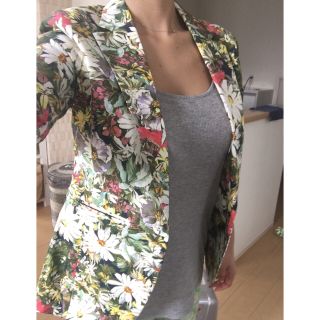 ダブルスタンダードクロージング(DOUBLE STANDARD CLOTHING)のSOV.花柄セットアップ(テーラードジャケット)