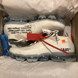 オフホワイト(OFF-WHITE)のOFF-WHITE × NIKE THE10 VAPOR MAX 26.5(スニーカー)