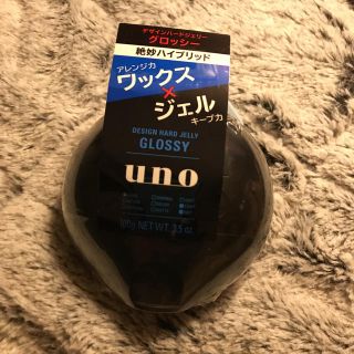 シセイドウ(SHISEIDO (資生堂))のUNO グロッシー ワックス×ジェル(新品)(ヘアワックス/ヘアクリーム)