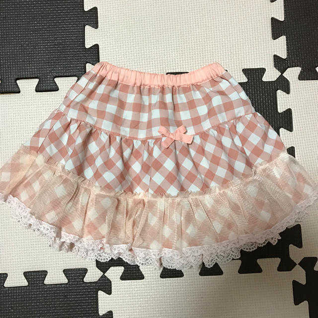 Souris(スーリー)のスーリー♡リバーシブルスカート95 キッズ/ベビー/マタニティのキッズ服女の子用(90cm~)(スカート)の商品写真