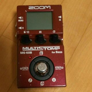 ズーム(Zoom)のZOOM MS 60B(ベースエフェクター)