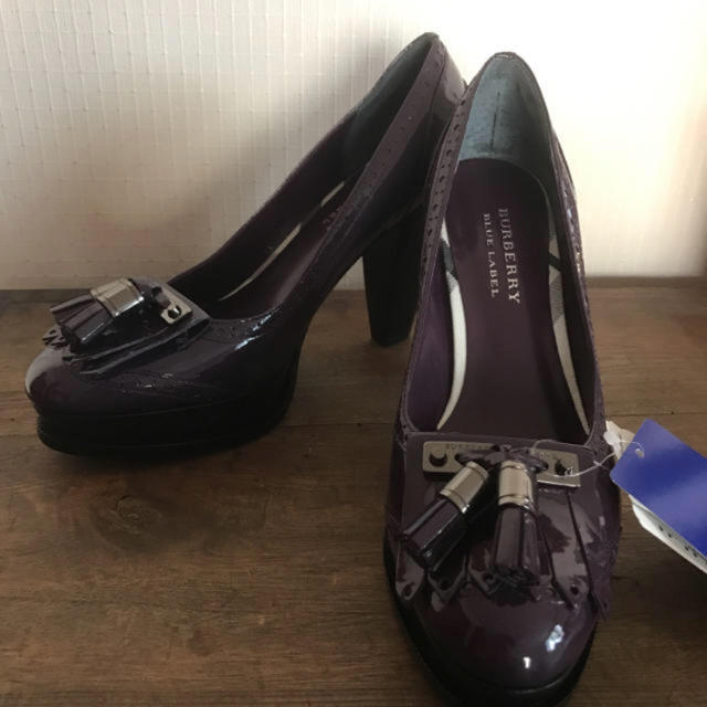 新作人気モデル靴新品】バーバリーブルーレーベル エナメルパンプス ciaociaoibiza.com