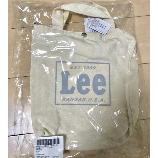 Lee(リー)のLee 2WAYキャンバストート ショルダー 新品 キッズ/ベビー/マタニティのこども用バッグ(トートバッグ)の商品写真