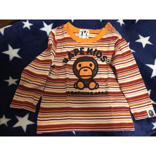 アベイシングエイプ(A BATHING APE)のBAPE KIDS ロンT(シャツ/カットソー)