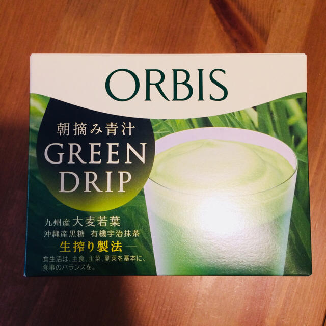 ORBIS(オルビス)の21袋+おまけ オルビス  朝摘み青汁 GreenDrip ORBIS コスメ/美容のダイエット(ダイエット食品)の商品写真