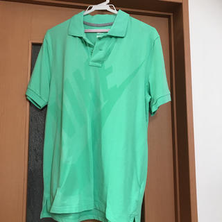 ナイキ(NIKE)のナイキ メンズポロシャツ Ｌサイズ エメラルドグリーン(ポロシャツ)