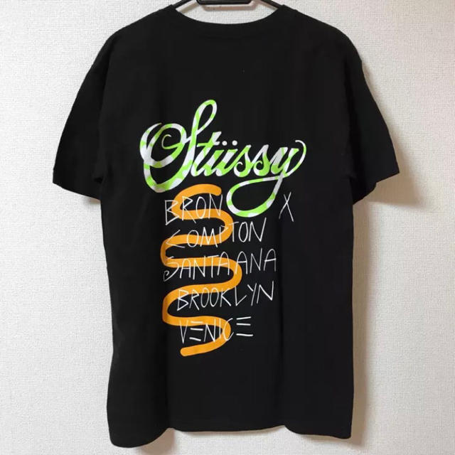 STUSSY(ステューシー)の【新品未使用】STUSSY  ワールドツアーTシャツ 多数出品中！ メンズのトップス(Tシャツ/カットソー(半袖/袖なし))の商品写真